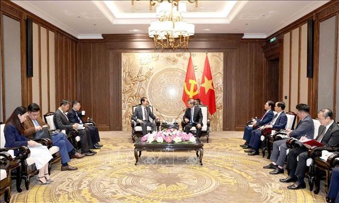 Quang cảnh buổi tiếp. Ảnh: Phương Hoa/TTXVN