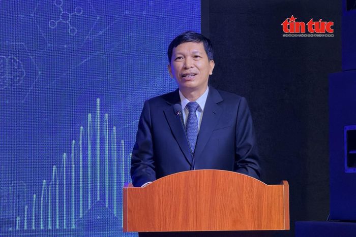 Ông Nguyễn Hữu Yên, Phó Giám đốc Sở Khoa học và Công nghệ TP Hồ Chí Minh phát biểu tại sự kiện.