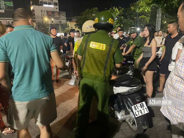 Một trường hợp điều khiển xe không tuân thủ quy định đã bị lực lượng chức năng xử lý