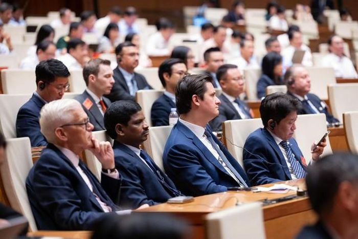 Đại diện các doanh nghiệp FDI tham dự hội nghị (Ảnh: Media Quốc hội).
