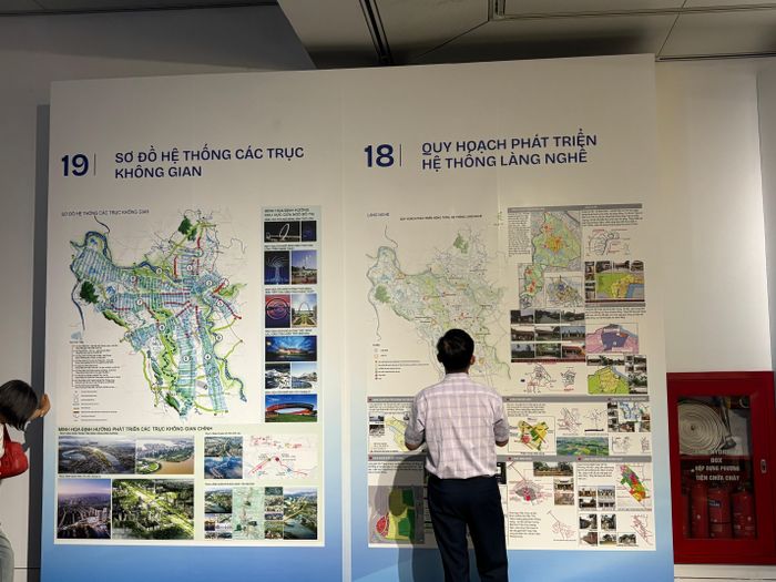 Quang cảnh triển lãm. Ảnh: An Ngọc/Bnews/vnanet.vn