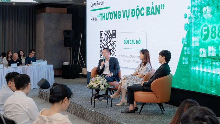 Lãnh đạo F88 gọi việc cổ phiếu chuyển sàn sang HoSE là thương vụ độc bản. Ảnh: Gia Trung