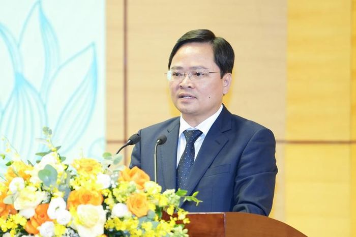 Ông Nguyễn Anh Tuấn, Phó Chủ tịch Ủy ban Trung ương Mặt trận tổ quốc Việt Nam, Chủ tịch Tổng Liên đoàn Lao động Việt Nam. Ảnh: Công đoàn Than - Khoáng sản Việt Nam