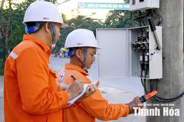 Các đơn vị trực thuộc Công ty Điện lực Thanh Hóa đồng loạt tổ chức ra quân giải phóng hành lang an toàn lưới điện năm 2026.