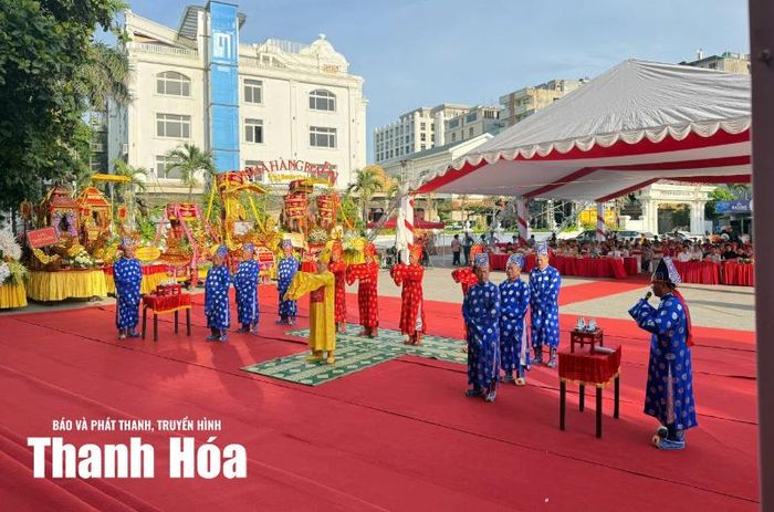 Trình tấu chúc văn tại Lễ hội bánh chưng, bánh giầy năm 2026.