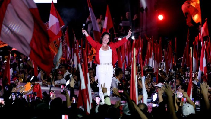 Bà Keiko Fujimori sẽ tuyên thệ nhậm chức vào ngày 28/7, đúng dịp Quốc khánh Peru. Ảnh: