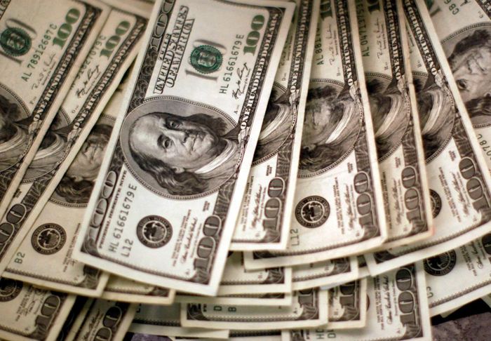 Hình ảnh chụp tờ tiền đô la Mỹ ngày 24/3/2026. Ảnh: Reuters.