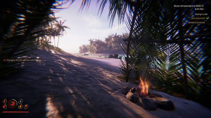 An image showing a camp in Project Castaway.