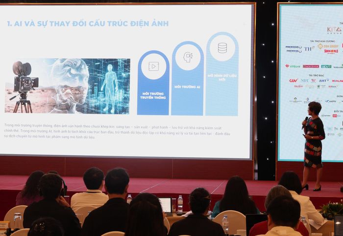 Chuyên gia trình bày tham luận tại hội thảo. Ảnh: NGỌC HÀ