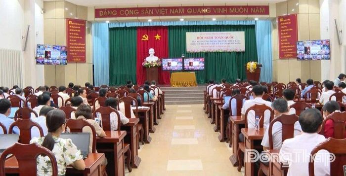 Hội nghị toàn quốc tập huấn ứng dụng trí tuệ nhân tạo cho cán bộ các cấp ủy và cơ quan Đảng.