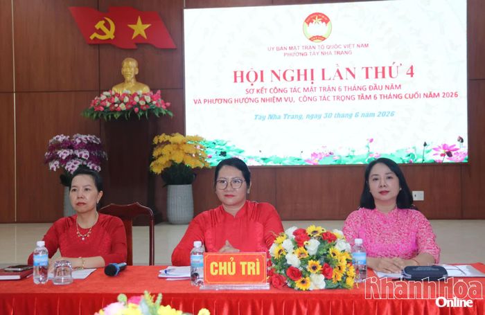 Chủ trì hội nghị.