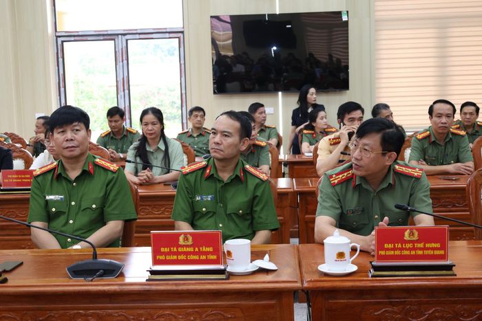 Đại biểu dự lễ công bố.