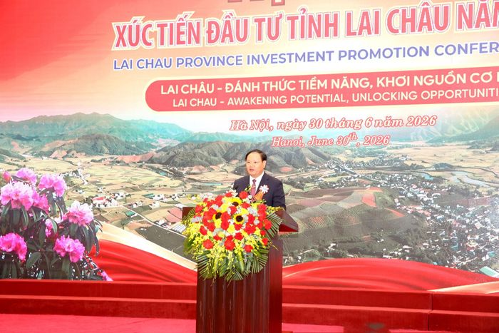 Đồng chí Lê Minh Ngân - Bí thư Tỉnh ủy phát biểu bế mạc hội nghị.