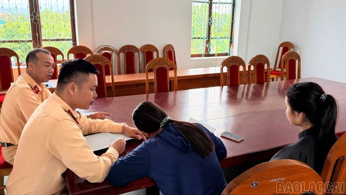 H.T.Y đã bị lực lượng chức năng xử phạt 6 triệu đồng.