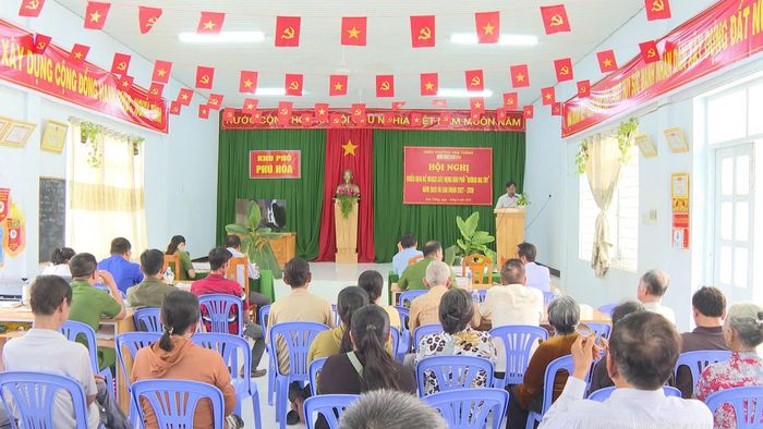 Triển khai khu phố không ma tuy ở khu phố Phú Hòa