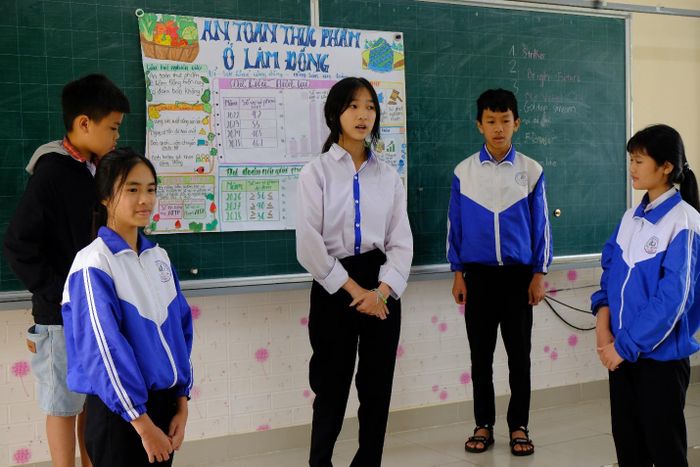 Thảo luận các tình huống, vấn đề gần gũi trong cuộc sống để giải Toán là chủ đề các em học sinh rất háo hức