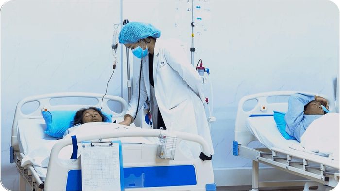 Đồng bào DTTS xã Di Linh được chăm sóc sức khỏe từ chương trình MTQG Phát triển kinh tế - xã hội vùng DTTS và miền núi