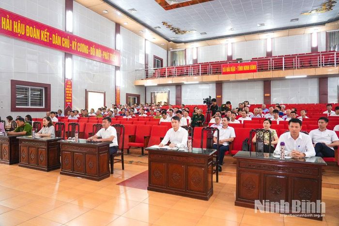 Các đại biểu dự hội nghị. Ảnh: Nguyễn Huy