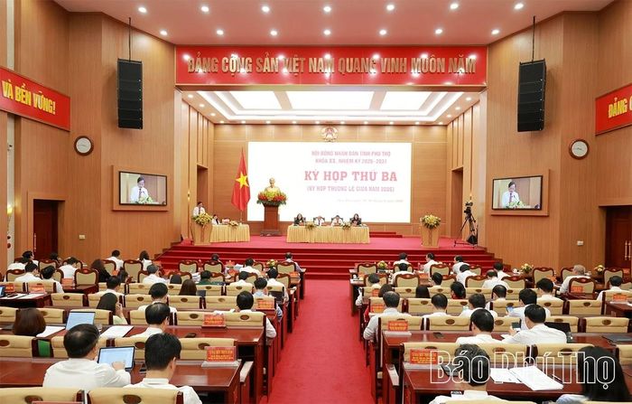 Quang cảnh Kỳ họp.