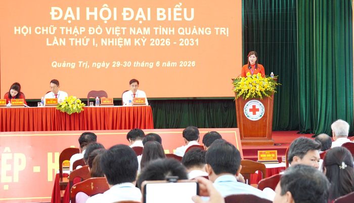 Đại biểu trình bày tham luận tại - Ảnh: C.H