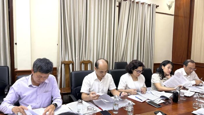 Đại biểu tham dự buổi làm việc - Ảnh: N.L