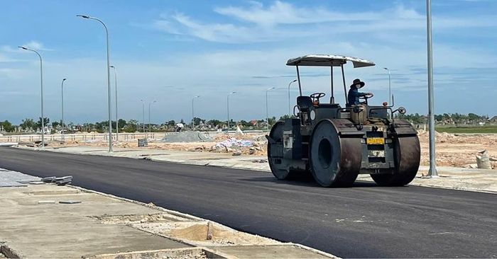  DA hạ tầng kỹ thuật các khu tái định cư, khu nghĩa trang phía nam thành phố đi qua các xã Phú Vang, Phú Hồ, Phú Lộc đang triển khai thi công