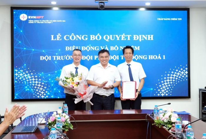 Ngày 15/6/2026 PTC1 công bố quyết định thành lập đội Tự động hóa 1