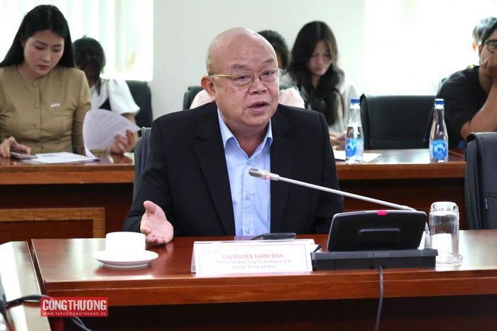 Ông Nguyễn Thanh Bình, Phó Chủ tịch kiêm Tổng Thư ký Hiệp hội Ô tô, Xe máy, Xe đạp Việt Nam phát biểu