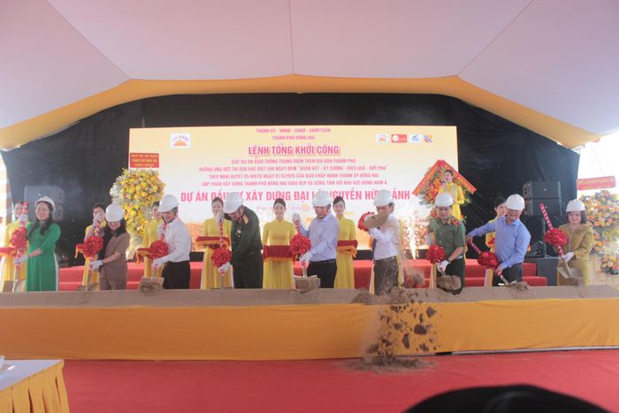 Chính thức khởi công đầu tư xây dựng đại lộ Nguyễn Hữu Cảnh (hương lộ 2) đoạn từ QL51 đến cao tốc TP.HCM - Long Thành - Dầu Giây.