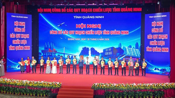 Tại hội nghị lãnh đạo tỉnh Quảng Ninh trao Quyết định chấp thuận chủ trương đầu tư, Giấy chứng nhận đăng ký đầu tư cho đại diện các dự án.