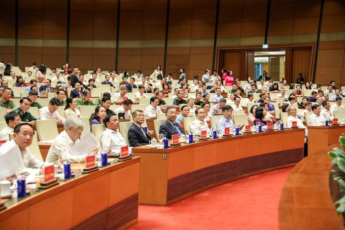  Tổng Bí thư, Chủ tịch nước Tô Lâm và các đại biểu tham dự Hội nghị. Ảnh: Đức Thanh 