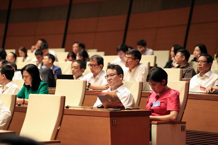Thứ trưởng Bộ Tài chính Trần Quốc Phương tham dự Hội nghị. Ảnh: Đức Thanh