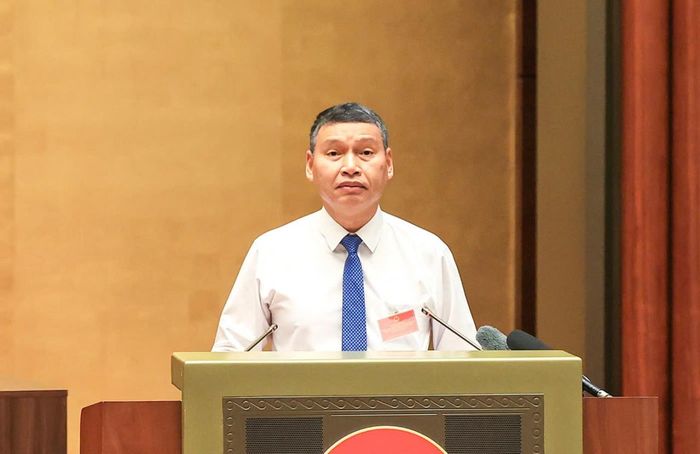 Ông Hồ Kỳ Minh - Phó Chủ tịch Thường trực UBND TP. Đà Nẵng trình bày tham luận tại Hội nghị. Ảnh: Đức Thanh