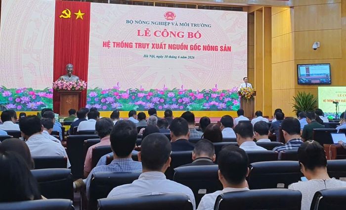 Quang cảnh lễ công bố. Ảnh: Khánh Linh