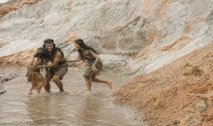 Phân cảnh trong bộ phim cổ tích Mai An Tiêm được ghi hình tại khu vực Suối Tiên Mũi Né, gợi nhắc ký ức tuổi thơ của nhiều thế hệ khán giả Việt Nam. Ảnh: Đức Linh.