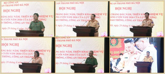 Các đơn vị tham luận tại hội nghị