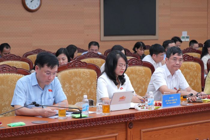 Các đại biểu dự cuộc làm việc