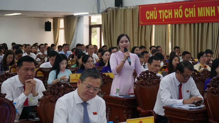 Đại biểu chất vấn các sở, ngành về vấn đề cử tri quan tâm