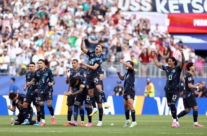 Tuyển Paraguay đánh bại Đức sau loạt luân lưu. Ảnh: FIFA