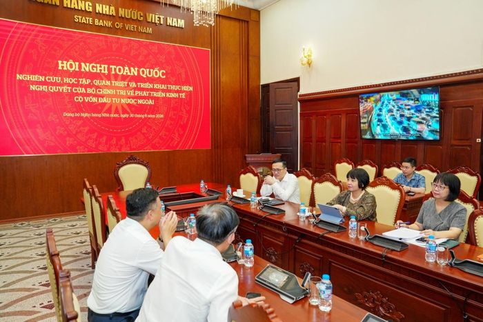 Điểm cầu tại Ngân hàng Nhà nước Việt Nam
