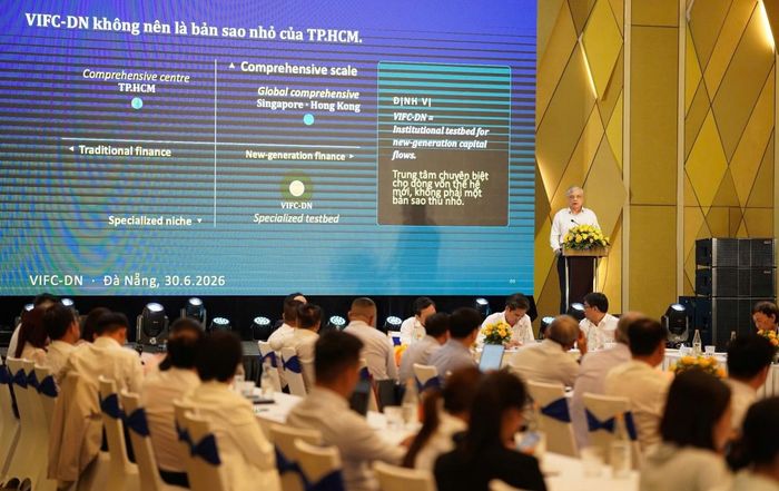 Hội thảo tập trung thảo luận những vấn đề then chốt trong quá trình xây dựng Trung tâm Tài chính Quốc tế tại Đà Nẵng.