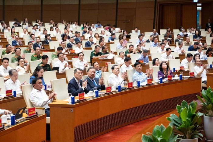 Tổng Bí thư, Chủ tịch nước Tô Lâm và các đại biểu dự hội nghị.