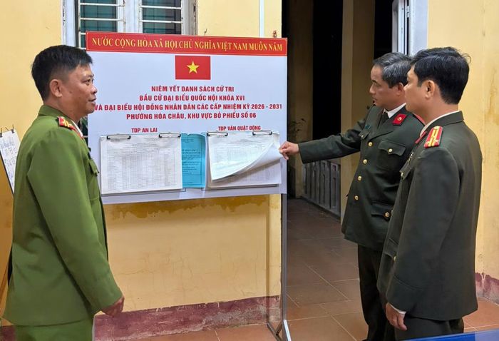 Lực lượng An ninh chính trị nội bộ Công an TP Huế nỗ lực đảm bảo an ninh, an toàn các sự kiện diễn ra ở địa bàn.