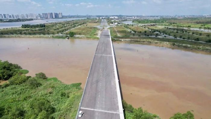 Đường Nguyễn Hữu Cảnh giai đoạn 1 đã được đưa vào khai thác.