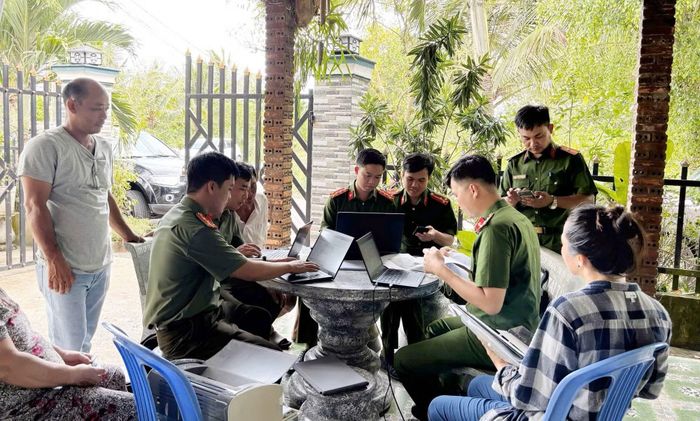 Các Tổ công tác thuộc Công an tỉnh An Giang rà soát, kiểm tra các công trình, lều, lán, trại xây dựng trái phép; các cơ sở cho thuê lưu trú trên địa bàn đặc khu Phú Quốc.
