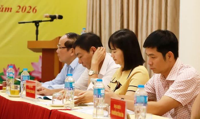 5 địa phương ở khu vực Bắc miền Trung tổ chức hội nghị giao ban công tác khuyến học 6 tháng đầu năm. Ảnh: Quốc Huy