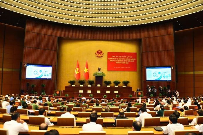 Quang cảnh hội nghị. Ảnh: VGP/Nhật Bắc