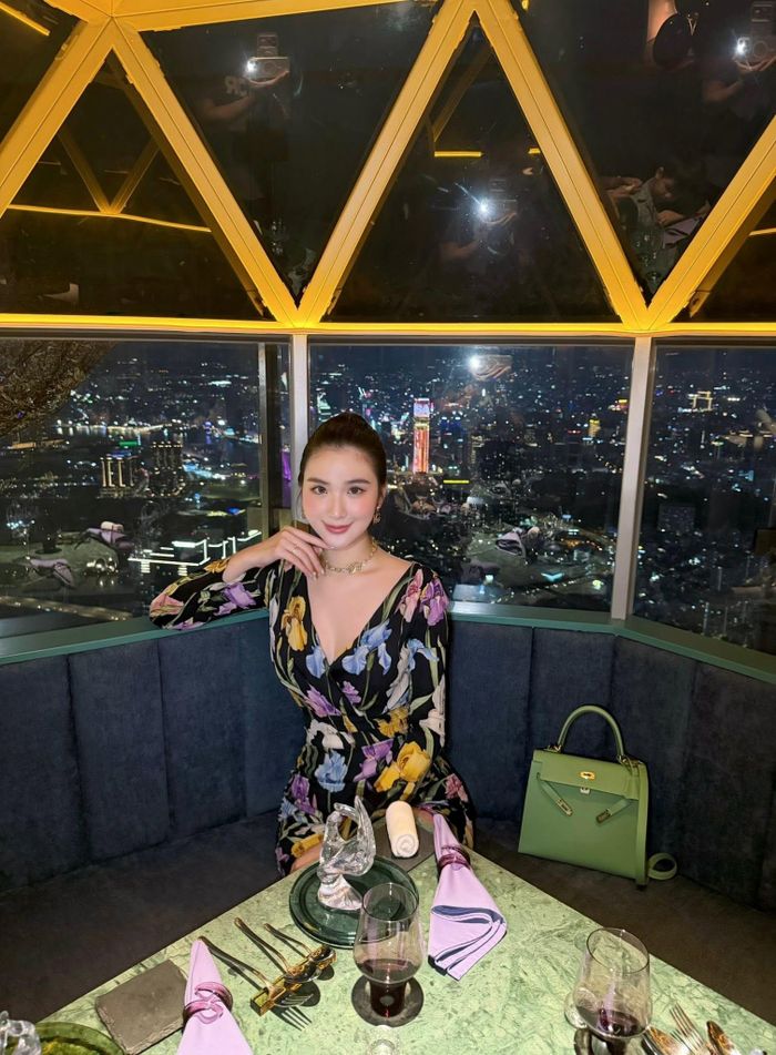 Ngọc Loan có cuộc sống xa hoa, sang chảnh.