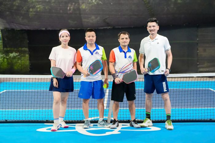 Dù thi đấu cạnh tranh, các vận động viên vẫn đề cao tinh thần giao lưu, học hỏi và kết nối giữa các doanh nghiệp.
