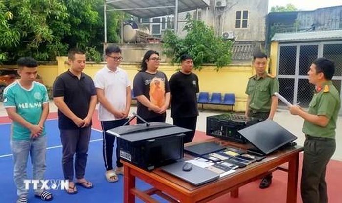 Cơ quan An ninh điều tra Công an tỉnh Thanh Hóa đã quyết định khởi tố vụ án, khởi tố bị can và ra lệnh tạm giam đối với 8 đối tượng